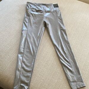 Silver new  leggings.